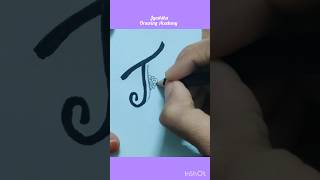 I did draw quotJquot Letter Tattoo design art tattoo shots satisfying [upl. by Sylirama]