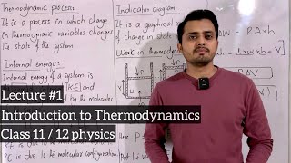 Thermodynamics lecture 1  Introduction to thermodynamics  class 1112 physics [upl. by Darum]