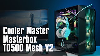 CM Masterbox TD500 Mesh V2 GEM recenzija [upl. by Kcirddehs]