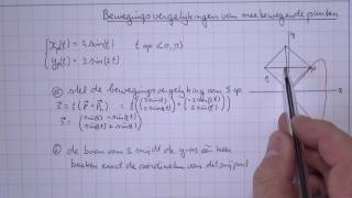 VWO5wisB11H1212 Bewegingsvergelijkingen van meebewegende punten [upl. by Launcelot507]