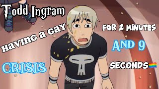 Todd Ingram having a gay crisis for 2 minutes and 9 seconds🏳️‍🌈  Scott Pilgrim Takes Off [upl. by Tallie]