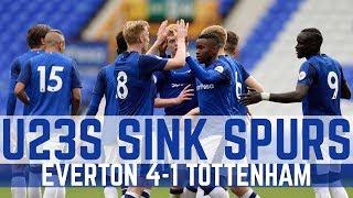 U23 HIGHLIGHTS EVERTON 41 TOTTENHAM [upl. by Ailuj]