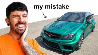 THE TRUTH ABOUT MY WRECKED MERCEDES C63 [upl. by Laro775]