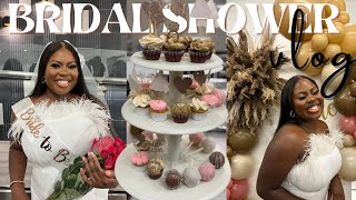 I Had The Best SURPRISE Bridal Shower Ever Fun Games  Emotional VLOG [upl. by Itsim]