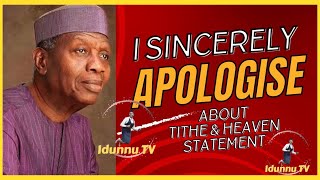 6 years later Pastor Adeboye Withdraws statement about tithing and heaven🤔 [upl. by Ahsietal256]