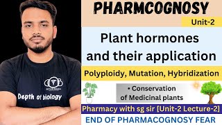 Plant hormones and their applications  Polyploidy mutation amp hybridization Conservation of plants [upl. by Paxon]