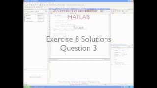 Exercise 8 Solutions Q13 [upl. by Nevanod]