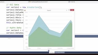 How to Code a Multi Series Chart with Infragistics Windows Forms Controls [upl. by Atinej228]