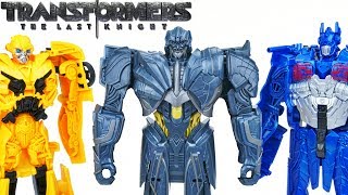 TRANSFORMERS THE LAST KNIGHT MEGATRON TITAN CHANGER WAVE 2 MOVIE TOYS [upl. by Cibis]