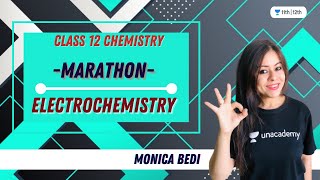 Electrochemistry Marathon  Class 12 Chemistry  Monica Bedi [upl. by Kohn]