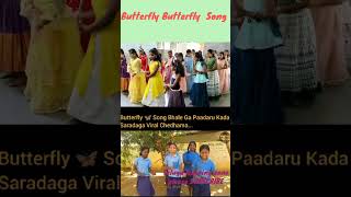 Butterfly Butterfly Song🦋🦋🦋 shorts shortsyoutube trendingshorts viral [upl. by Neelram]