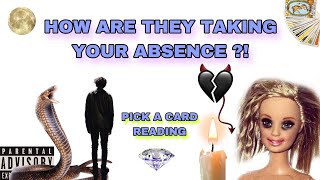 PICK A CARD how are they taking your absence [upl. by Morena]