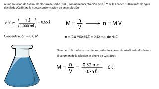 Dilución de soluciones químicas [upl. by Garneau]