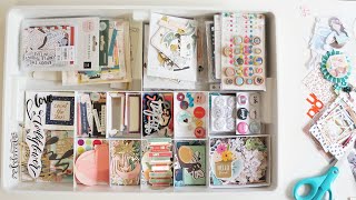 Organizing Ephemera Craft Room Declutter [upl. by Herbie]