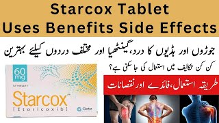 Starcox 60 Mg Tablet Uses In Urdu  Starcox Tablet Side Effects In Urdu [upl. by Ahslek120]