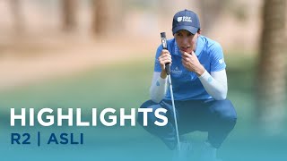 Second Round Highlights  Aramco Saudi Ladies International [upl. by Enerehs587]