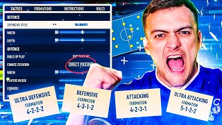 THE BEST 200 CUSTOM TACTICS ON FIFA 23 [upl. by Haseena]