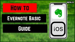 EVERNOTE walkthrough basics [upl. by Nivlak68]