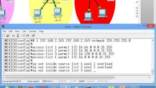 CONFIGURACION DE DHCP NAT Y OSPF [upl. by Anoed305]