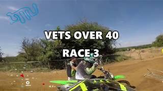 2018 Acerbis Nationals  Rd 5 Culham  VETs Over 40  Race 3 [upl. by Bertero]