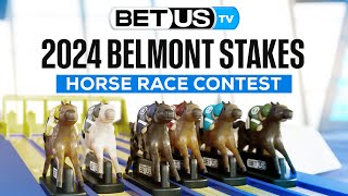 2024 BetUS Belmont Stakes Horse Race Contest [upl. by Nysilla]