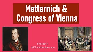 Vienna Congress amp Metternich [upl. by Attinahs84]