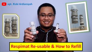 Cara Penggunaan Respimat Reusable amp cara Refill Catridge respimat [upl. by Clementi]