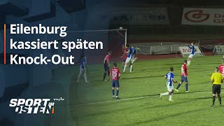 FC Eilenburg kassiert erste Heimniederlage  Sport im Osten [upl. by Tomasz]