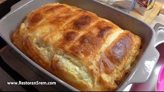 Recept GIBANICA DOMAĆA kako spremiti sa lisnatim testom [upl. by Chaiken]