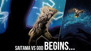 SAITAMA vs GOD begins [upl. by Ennirok21]