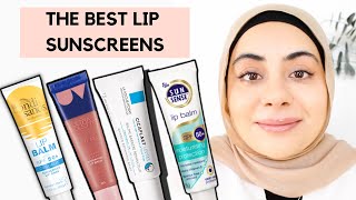 THE BEST DRUGSTORE SPF LIP BALMS  My Lip Care Routine  Lip Sunscreen  Razia Moe [upl. by Anabel]