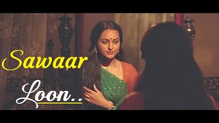 Sawar Loon  Lyrics Song  Monali Thakur [upl. by Villiers519]