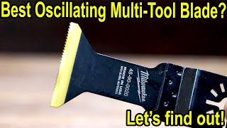 Best Oscillating MultiTool Blade DeWalt Milwaukee Bosch Rockwell Dremel EZARC Imperial [upl. by Telfore]