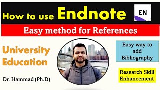 How to use endnote for references in MS word [upl. by Damarra836]