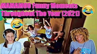 LAUGHED SO MUCH amp Lyns confession 😂React to Mamamoo Funny Moments Throughout The Year 2021 [upl. by Divan67]