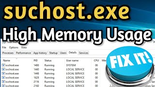 Fix svchostexe High Memory amp High CPU Usage on Windows 10 Windows 7  Remove Svchostexe Virus [upl. by Eisak754]