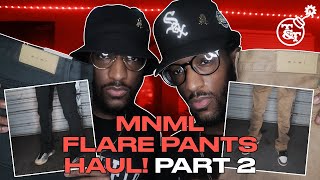 TampT TV  MNML Flare Pants Haul Part 2 [upl. by Anatollo]