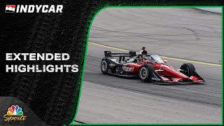 IndyCar Series EXTENDED HIGHLIGHTS Iowa Speedway qualifying  72223  Motorsports on NBC [upl. by Intyre584]