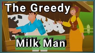 Greedy Milk Man  Thakurmar Jhuli  English Fairy Tales  Moral Story [upl. by Borek]