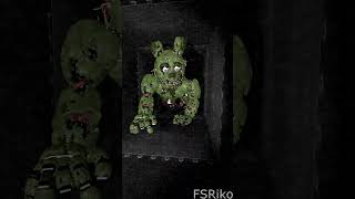 Springtrap gets Sussy in the Vents fnaf [upl. by Ellennej]