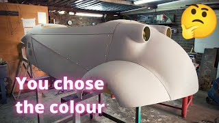 messerschmitt kr200 restoration PART 5 Paint it we must [upl. by Elpmid]