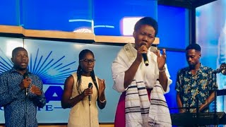 Odehyieba Priscilla  Soul Stirring Live Worship amp Praise On Promise Radio Oyerepa FM [upl. by Ottilie]