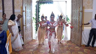 Welcome Dance  Chirath Dance Troupe  Sewwandi amp Dilranga Wedding  Gele Ran Mala Dance Cover [upl. by Brooks]