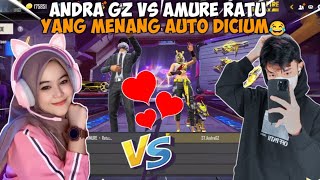 ANDRA ST VS AMURE RATU🥰 YANG MENANG DAPET SUN GUYS AUTO SEMANGAT😂 [upl. by Anirtap]