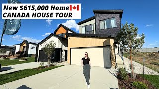 What 615000 Can Buy You in Edmonton Alberta New Home Tour Amazing Home Decor [upl. by Noirred]