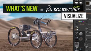 SOLIDWORKS 2024 Whats New  Visualize [upl. by Quartana402]