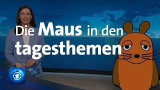 50 Jahre Sendung mit der Maus  und ein tagesthemenBesuch [upl. by Cthrine107]