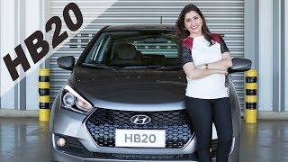 Hyundai HB20 2019 16 Automático em Detalhes com Giu Brandão [upl. by Giza]