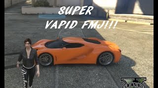 GTA V  Super Vapid FMJ NOVA DLC A BEIRA DA LEI [upl. by Anor]