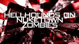 Black Ops 2 Hellhounds on Nuketown Glitch [upl. by Airdnaz]